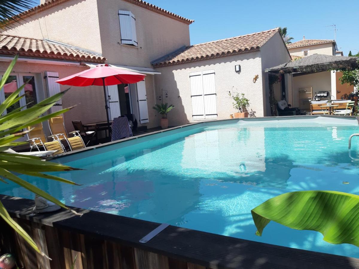 Chambres Calmes Dans Villa Perols Pret Parc Expo Arena 1Km Aeroport 3Km Gare Tgv 4Km Plages 5Km Carnon Palavas エクステリア 写真